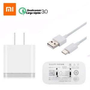Cargador Original Xiaomi Redmi Note 8 Pro Carga Rapida Garantia
