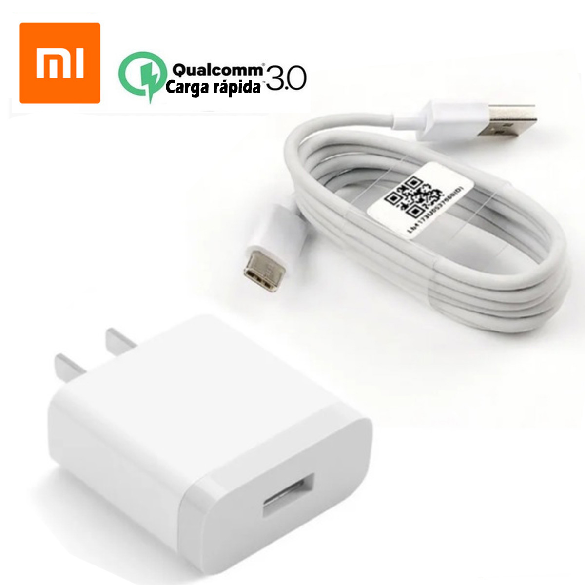 Cargador Original Xiaomi Redmi Note 8 Pro Carga Rapida de 18W 3.0 Garantizado - Imagen 3