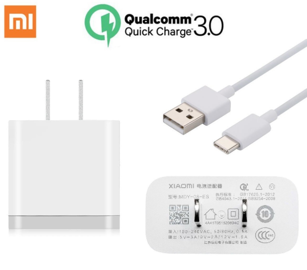 Cargador Original Xiaomi Redmi Note 8 Carga Rapida Garantia