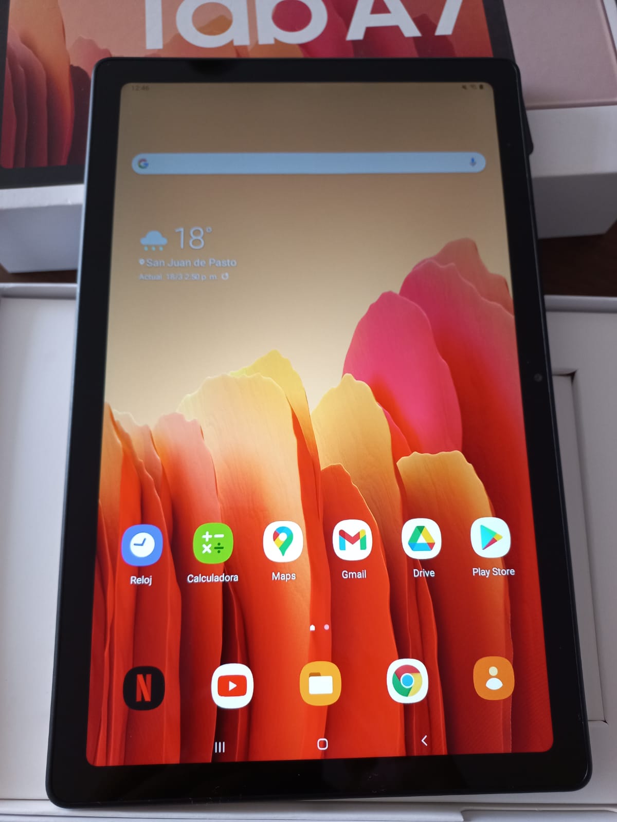 Tablet Samsung Galaxy Tab A7 Sm-t500 10.4 32gb Gold 3gb Ram - Imagen 6