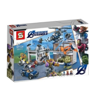 Avengers Batalla Complejo Sy1334 Kit De Construcción