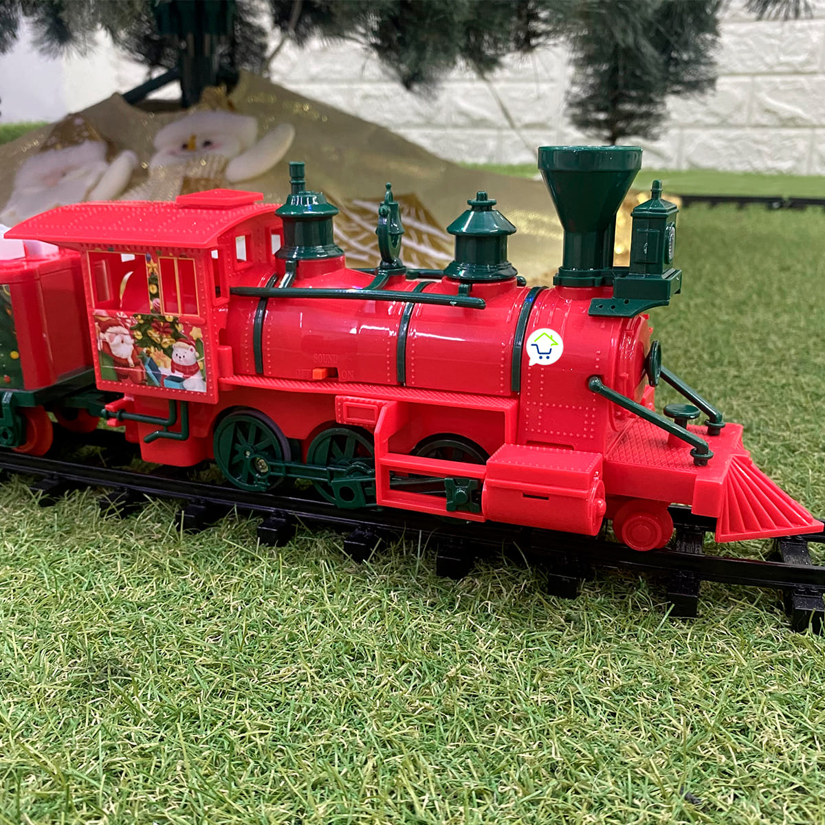 Tren Clasico de Navidad 24 Piezas Luces Sonidos Infantil TCNO3 - Imagen 6