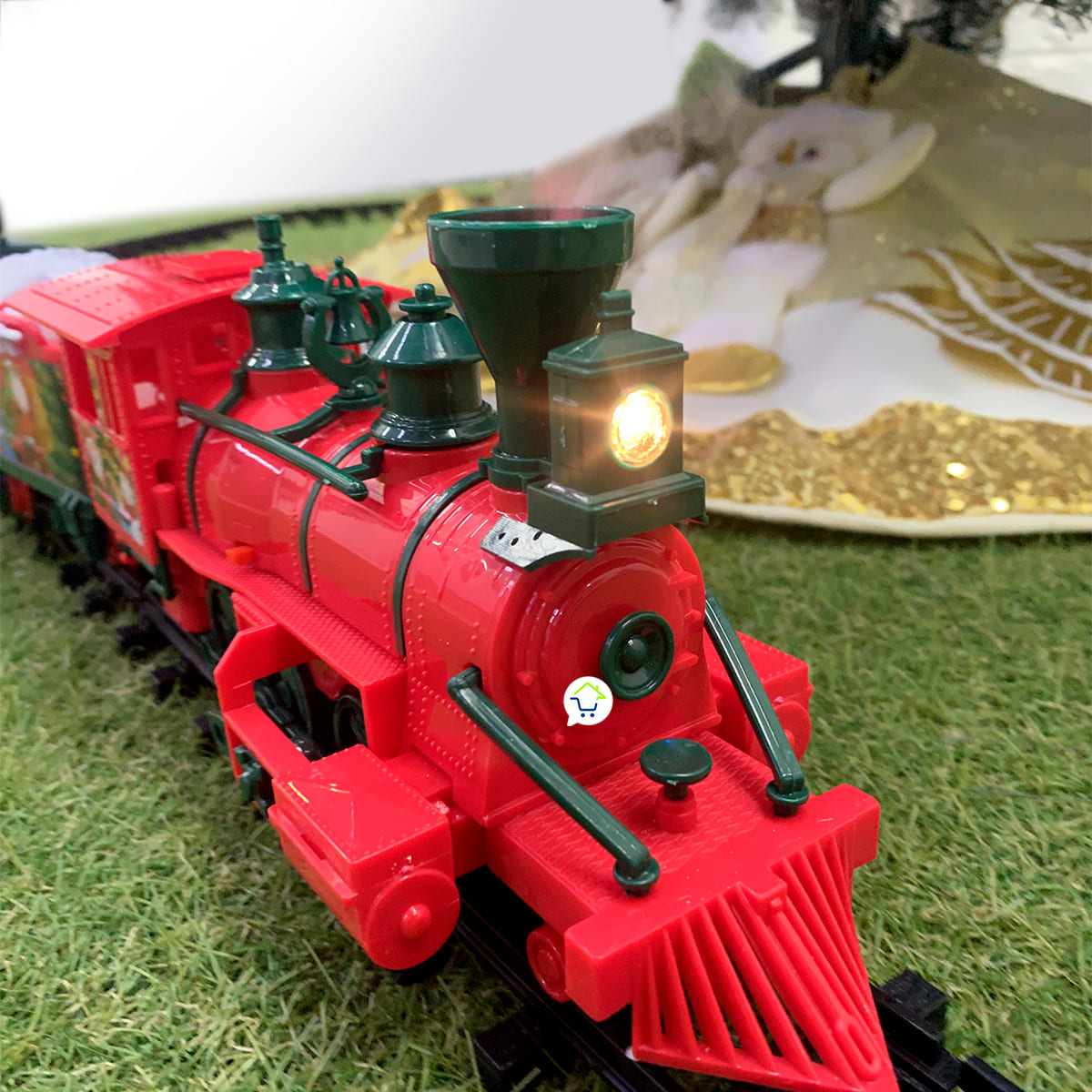 Tren Clasico de Navidad 24 Piezas Luces Sonidos Infantil TCNO3 - Imagen 8