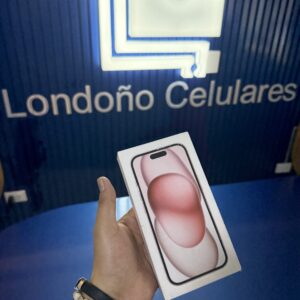 iPhone 15 de128 GB Rosado Nuevo Sim Fisica