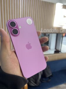 iPhone 16 de 128 GB 91% Bateria 91% Color Rosa Usado Como Nuevo