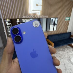 iPhone 16 de 128 GB Bateria 88% Esim Azul Marino en Pasto Nariño