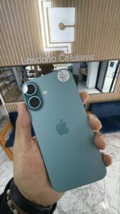 iPhone 16 de 128 GB Bateria 90% Verde Azulado en Pasto Nariño